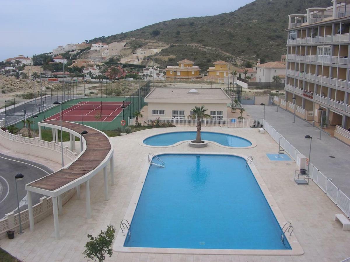 2 Dorm.A/A.Vista Mar.Wifi.Gym.Sauna.Terraza.Parking. El Campello Eksteriør bilde