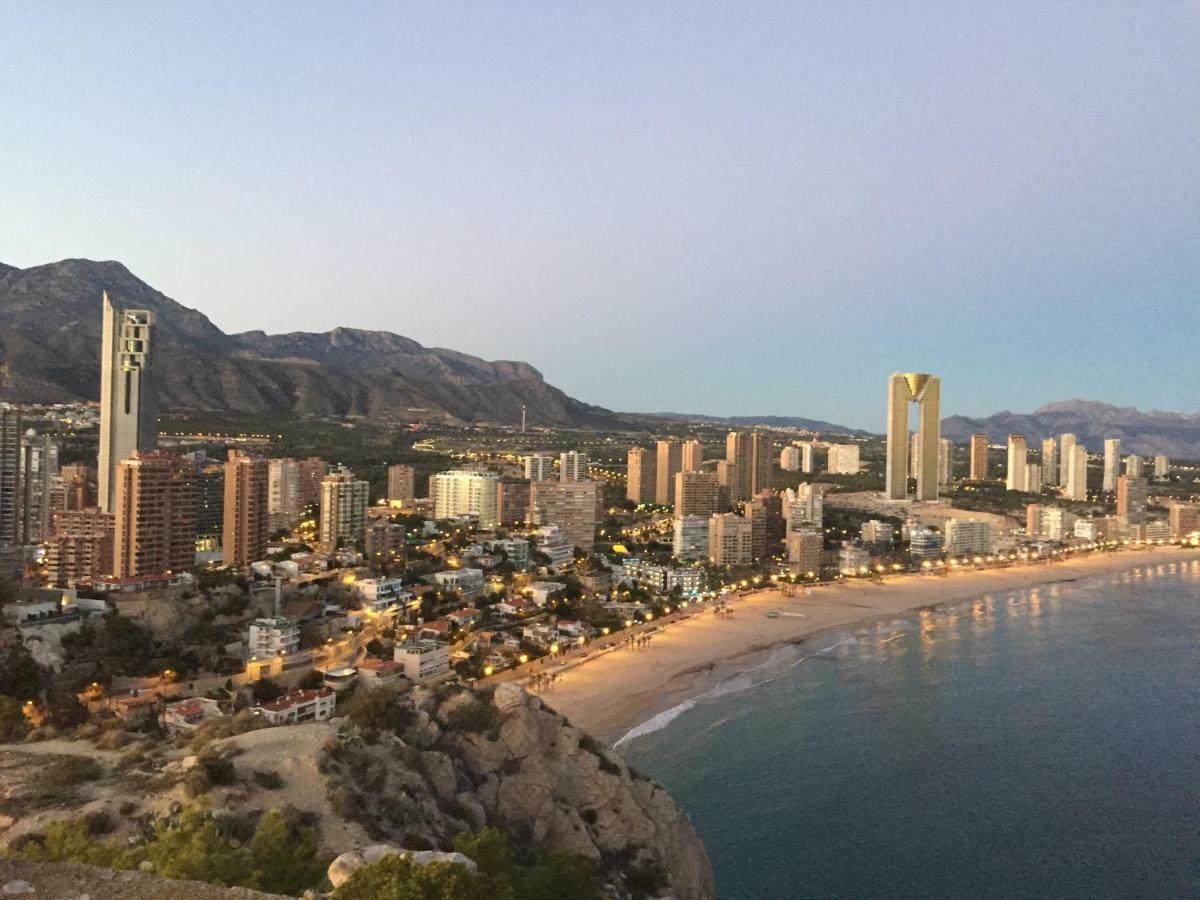 2 Dorm.A/A.Vista Mar.Wifi.Gym.Sauna.Terraza.Parking. El Campello Eksteriør bilde
