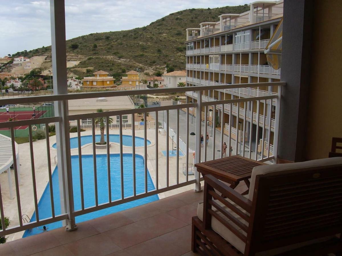 2 Dorm.A/A.Vista Mar.Wifi.Gym.Sauna.Terraza.Parking. El Campello Eksteriør bilde