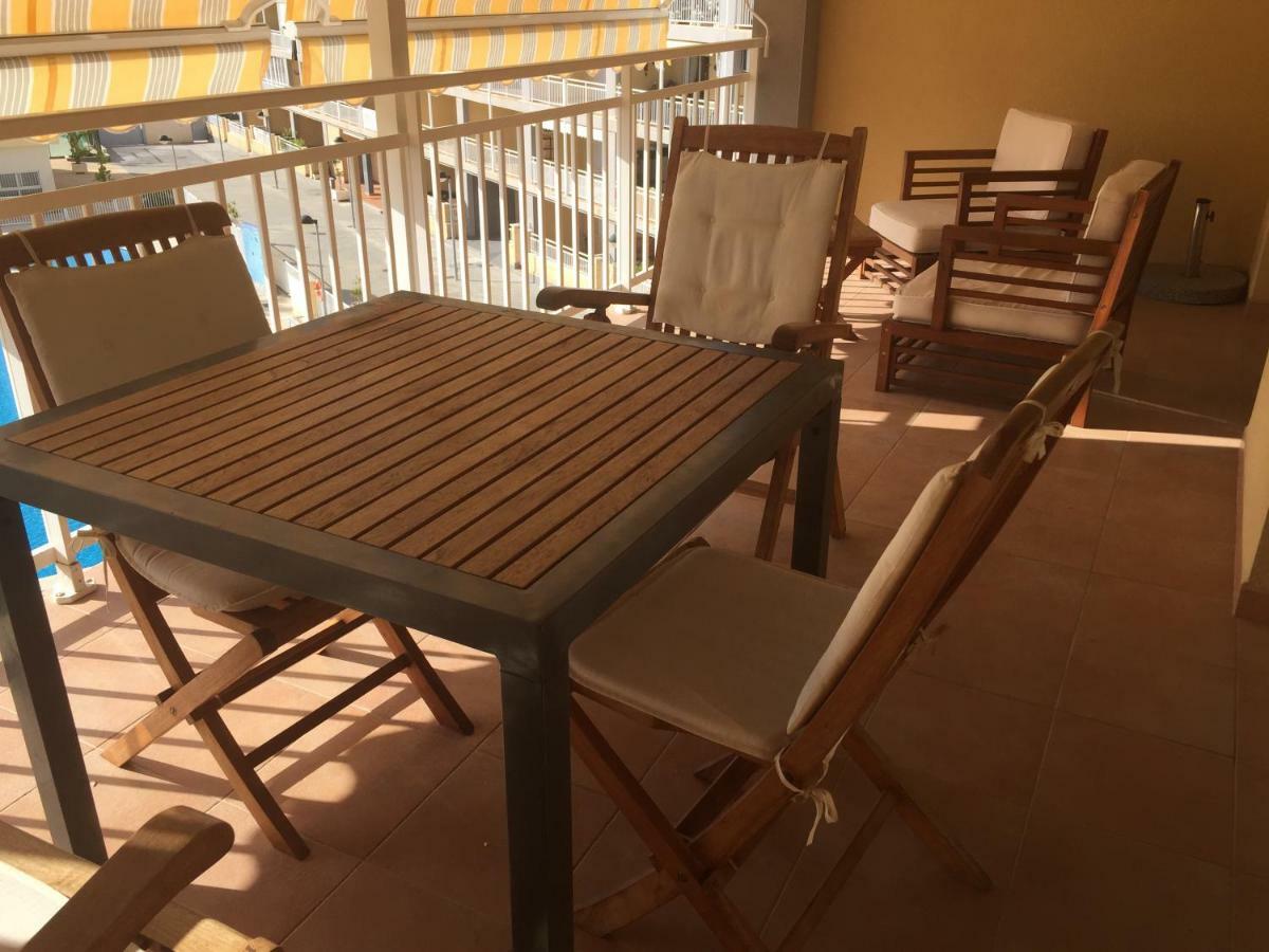 2 Dorm.A/A.Vista Mar.Wifi.Gym.Sauna.Terraza.Parking. El Campello Eksteriør bilde